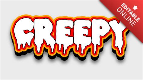 traduzione creepy|terrifying text generator.